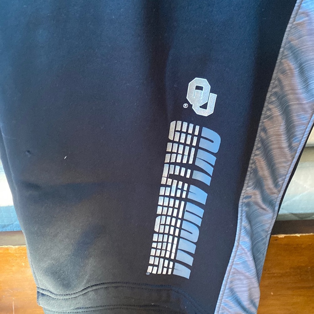 3XL OU Oklahoma University Russell Black sweatpants